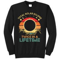 Twice In A Lifetime Solar Eclipse 2024 Total Eclipse Tall Sweatshirt