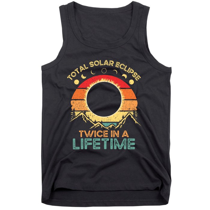 Twice In A Lifetime Solar Eclipse 2024 Total Eclipse Tank Top