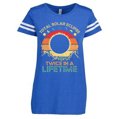 Twice In A Lifetime Solar Eclipse 2024 Total Eclipse Enza Ladies Jersey Football T-Shirt