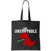 Trex I Am Unstoppable Dinosaur Funny Bag