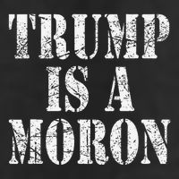 Trump Is A Moron Antitrump Dumb Stupid Idiot Adult Drive Performance Visor
