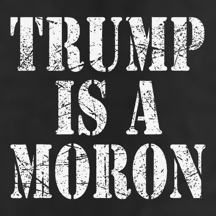 Trump Is A Moron Antitrump Dumb Stupid Idiot Adult Drive Performance Visor
