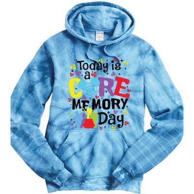 Today Is A Core Memory Day Funny Emotions Out Tie Dye Hoodie