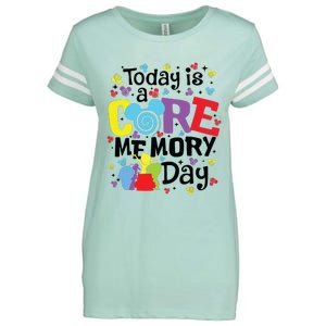 Today Is A Core Memory Day Funny Emotions Out Enza Ladies Jersey Football T-Shirt