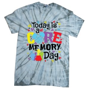 Today Is A Core Memory Day Funny Emotions Out Tie-Dye T-Shirt