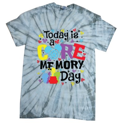 Today Is A Core Memory Day Funny Emotions Out Tie-Dye T-Shirt