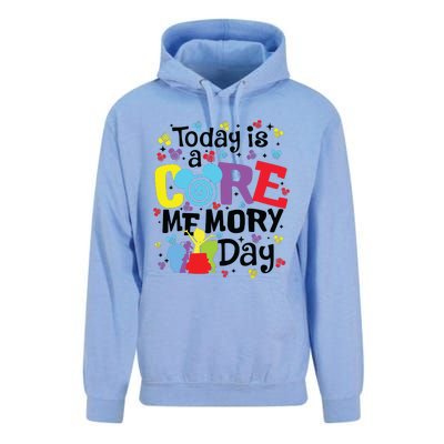 Today Is A Core Memory Day Funny Emotions Out Unisex Surf Hoodie