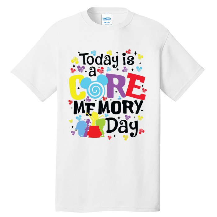 Today Is A Core Memory Day Funny Emotions Out Tall T-Shirt