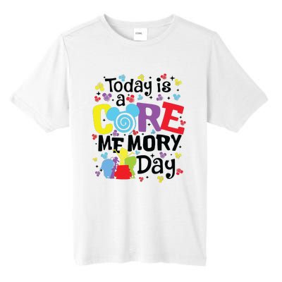 Today Is A Core Memory Day Funny Emotions Out Tall Fusion ChromaSoft Performance T-Shirt