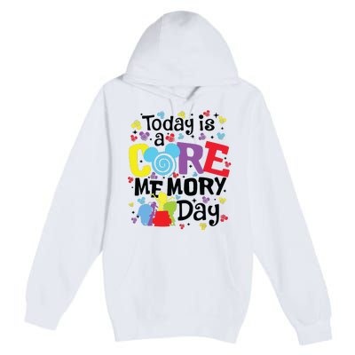 Today Is A Core Memory Day Funny Emotions Out Premium Pullover Hoodie