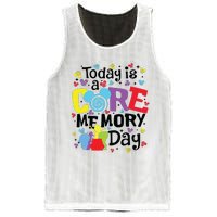 Today Is A Core Memory Day Funny Emotions Out Mesh Reversible Basketball Jersey Tank