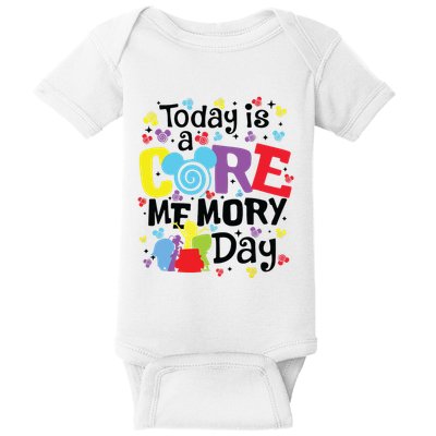 Today Is A Core Memory Day Funny Emotions Out Baby Bodysuit