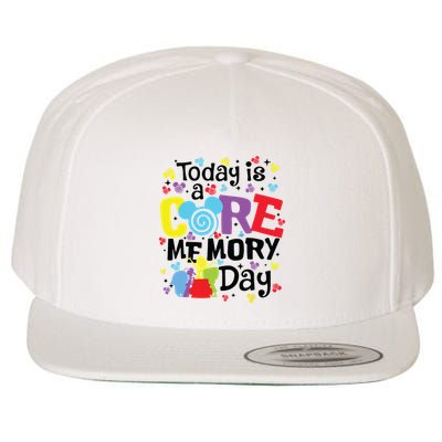 Today Is A Core Memory Day Funny Emotions Out Wool Snapback Cap