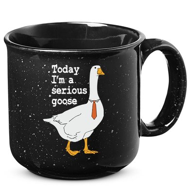 Today Im A Serious Goose Silly Humor 15oz Campfire Ceramic Mug