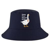 Today Im A Serious Goose Silly Humor Cool Comfort Performance Bucket Hat