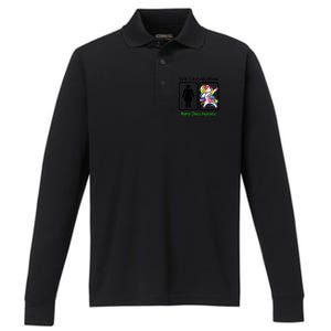 Tal Illness Awareness It Is Ok To Be A Little Different Funny Gift Performance Long Sleeve Polo