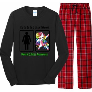 Tal Illness Awareness It Is Ok To Be A Little Different Funny Gift Long Sleeve Pajama Set