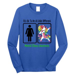 Tal Illness Awareness It Is Ok To Be A Little Different Funny Gift Long Sleeve Shirt