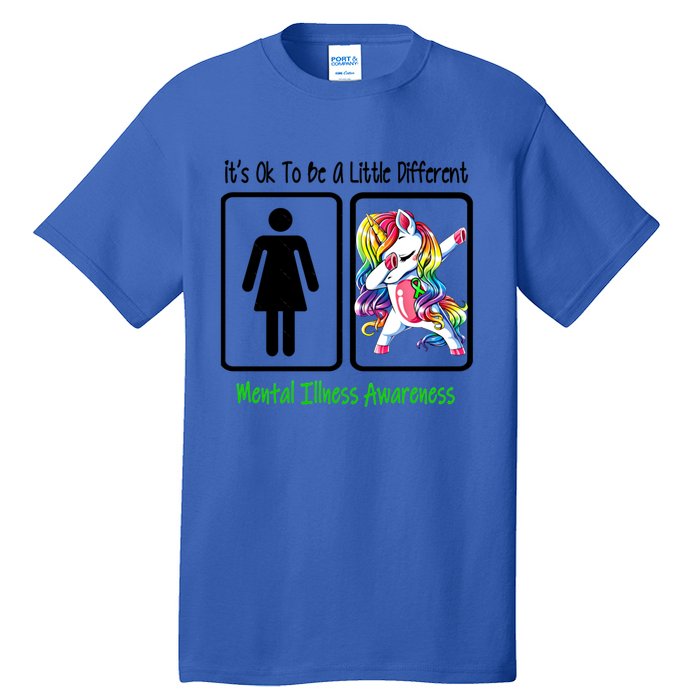 Tal Illness Awareness It Is Ok To Be A Little Different Funny Gift Tall T-Shirt