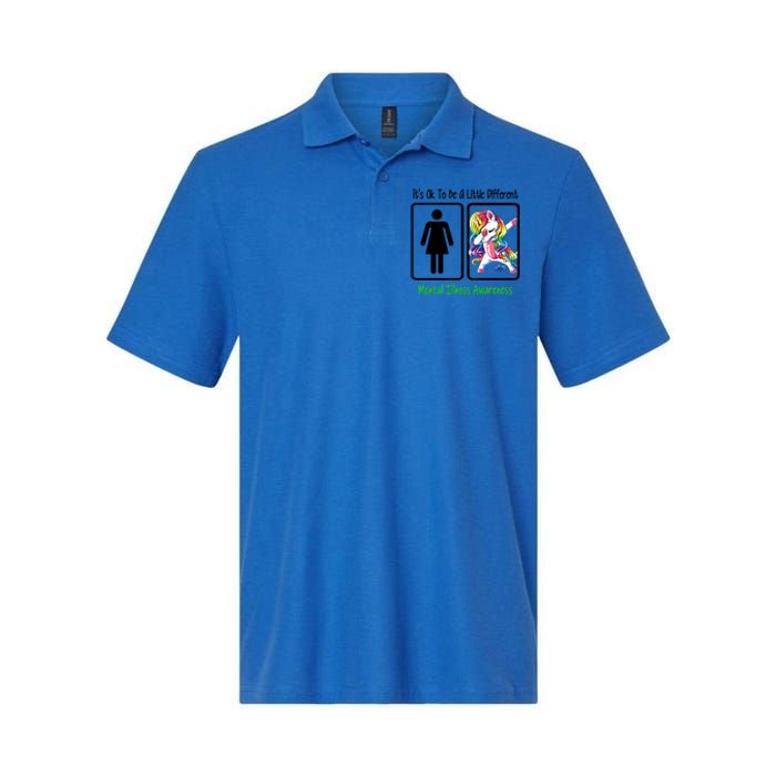 Tal Illness Awareness It Is Ok To Be A Little Different Funny Gift Softstyle Adult Sport Polo