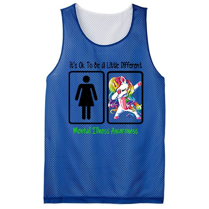 Tal Illness Awareness It Is Ok To Be A Little Different Funny Gift Mesh Reversible Basketball Jersey Tank