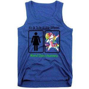 Tal Illness Awareness It Is Ok To Be A Little Different Funny Gift Tank Top