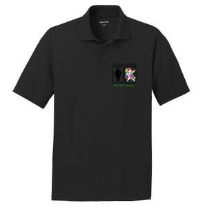 Tal Illness Awareness It Is Ok To Be A Little Different Gift PosiCharge RacerMesh Polo