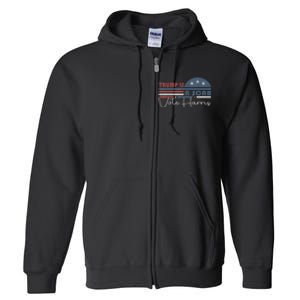 Trump Is A Scab Vote Kamala Harris 2024 Full Zip Hoodie