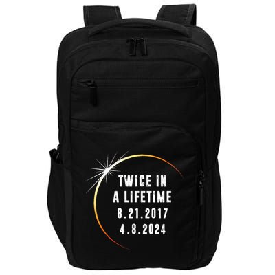 Twice In a Lifetime Total Solar Eclipse 2024 Impact Tech Backpack