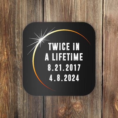 Twice In a Lifetime Total Solar Eclipse 2024 Coaster
