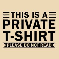 This Is A Private Please Do Not Read Drawstring Bag