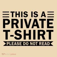 This Is A Private Please Do Not Read Zip Tote Bag