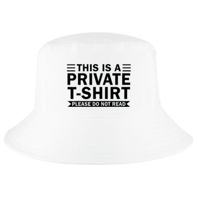 This Is A Private Please Do Not Read Cool Comfort Performance Bucket Hat
