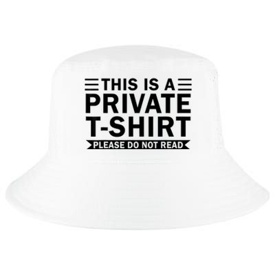 This Is A Private Please Do Not Read Cool Comfort Performance Bucket Hat