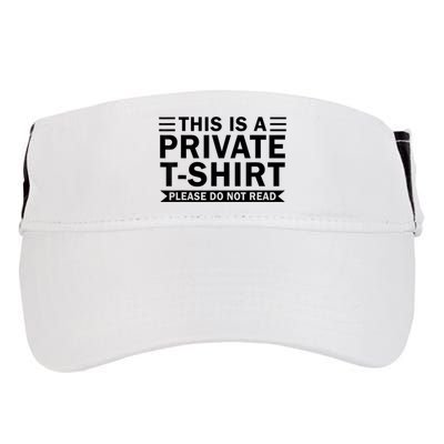 This Is A Private Please Do Not Read Adult Drive Performance Visor