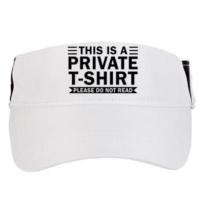 This Is A Private Please Do Not Read Adult Drive Performance Visor