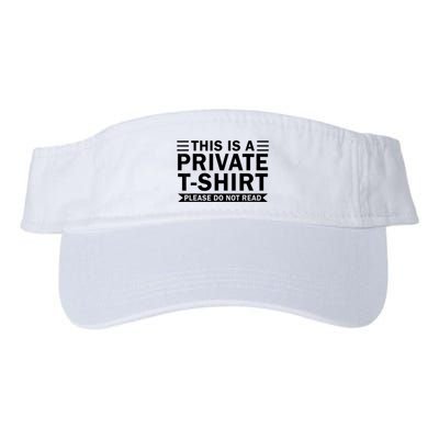 This Is A Private Please Do Not Read Visor