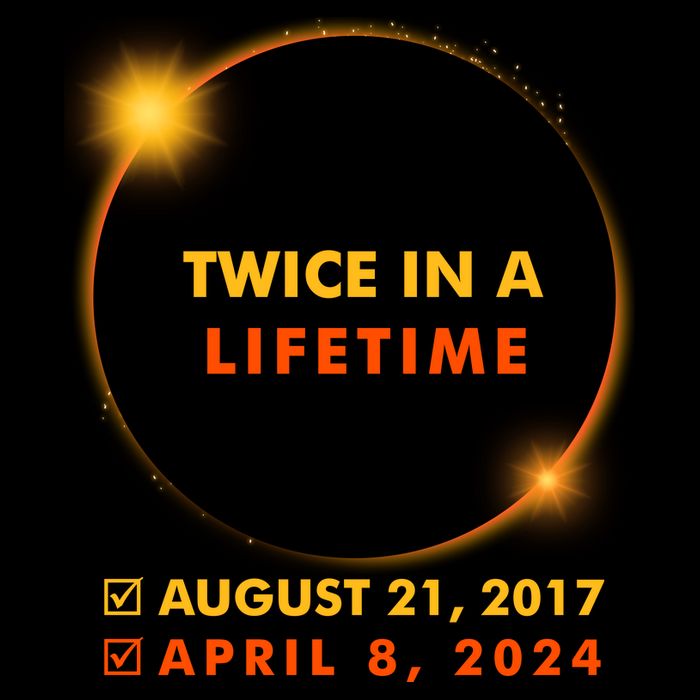 Twice In A Lifetime Solar Eclipse August 21 2017 April 8 2024 Performance Shirt