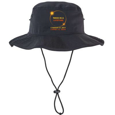 Twice In A Lifetime Solar Eclipse August 21 2017 April 8 2024 Bucket Hat