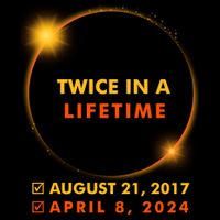 Twice In A Lifetime Solar Eclipse August 21 2017 April 8 2024 Cooling Performance Long Sleeve Crew