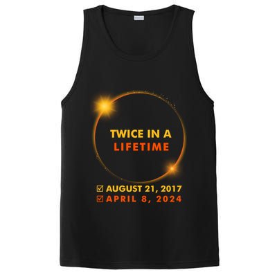 Twice In A Lifetime Solar Eclipse August 21 2017 April 8 2024 PosiCharge Competitor Tank