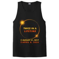 Twice In A Lifetime Solar Eclipse August 21 2017 April 8 2024 PosiCharge Competitor Tank