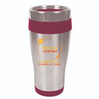 Twice In A Lifetime Solar Eclipse August 21 2017 April 8 2024 16oz Travel Tumbler