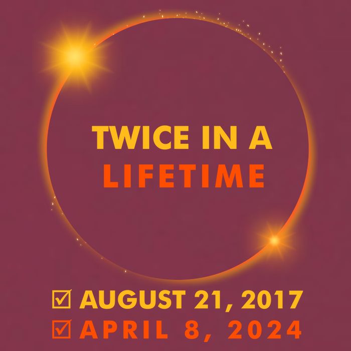 Twice In A Lifetime Solar Eclipse August 21 2017 April 8 2024 16oz Travel Tumbler
