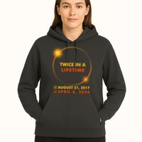 Twice In A Lifetime Solar Eclipse August 21 2017 April 8 2024 Hoodie