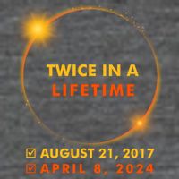 Twice In A Lifetime Solar Eclipse August 21 2017 April 8 2024 Button