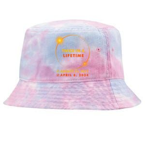 Twice In A Lifetime Solar Eclipse August 21 2017 April 8 2024 Tie-Dyed Bucket Hat