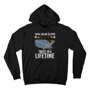 Twice In A Lifetime Solar Eclipse 2024 Total Eclipse Hoodie