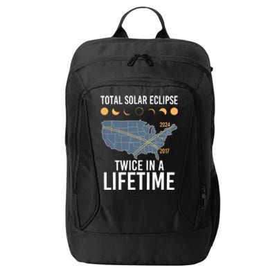 Twice In A Lifetime Solar Eclipse 2024 Total Eclipse City Backpack