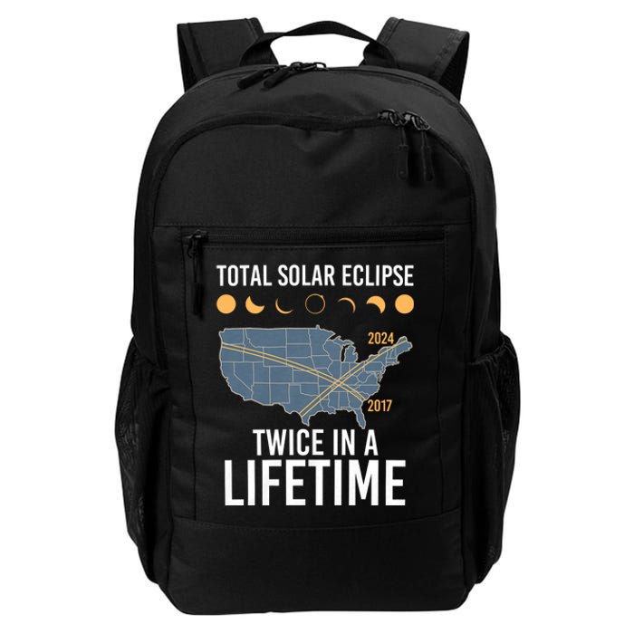 Twice In A Lifetime Solar Eclipse 2024 Total Eclipse Daily Commute Backpack